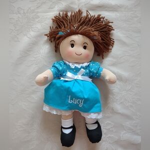 Lucy personalized Rag doll